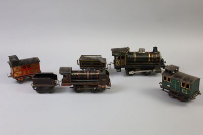 J de P « O » : Rame mécanique avec locomotive 020 et tender … - Photo 1