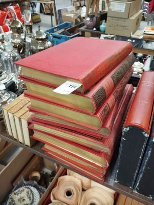 Lot de 8 livres de prix fin XIXe-début du XXe.