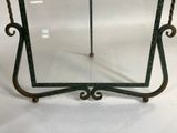 a mirror that is sitting on a table