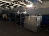 a room with a lot of appliances in it