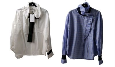 Lot de 2 blouses OPULLENCE, T.S - NEUVES - TVA Récupérable -… - Photo 1