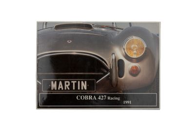 MARTIN AUTOMOBILES – AC COBRA 427 Brochure commerciale avec …