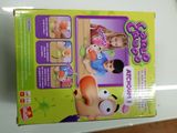 a box with a picture of a little boy and girl in it