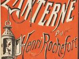 une ancienne publicité pour la boutique d'un lanterneur