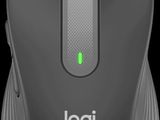 logge wireless mouse with a green button on the side