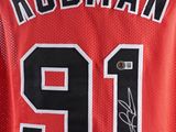 a close up of a basketball jersey with the number 19 on it