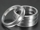 BAGUE Demi-alliance En OR 18 Carats - Sertie De Diamants (0.72 Carat) - Taille 50, 3.23g - Parfait état