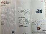 a passport with a picture of a diamond on it
