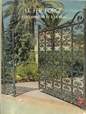 a book with a picture of a gate in the middle of it