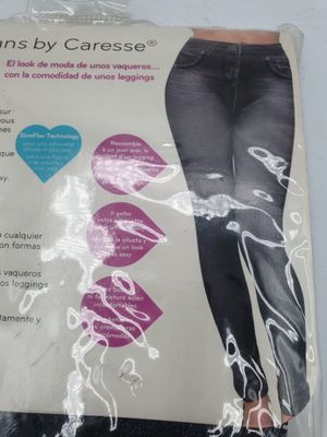 SLIMMING JEANS BY CARESSE - Legging amincissant - Taille S/M…