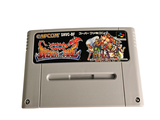 a nintendo game on a white surface with a white background