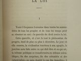 an open book with a black and white picture on it