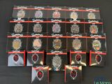 a lot of different types of coins on the table