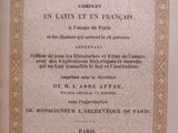 an open book with a picture of the title in french