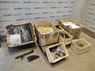 a lot of boxes of assorted items sitting on the floor