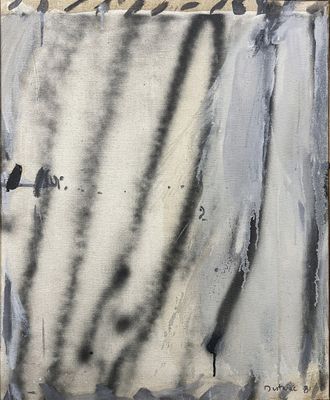 une image représentant un tableau sur lequel figure un oiseau perché sur une feuille de papier