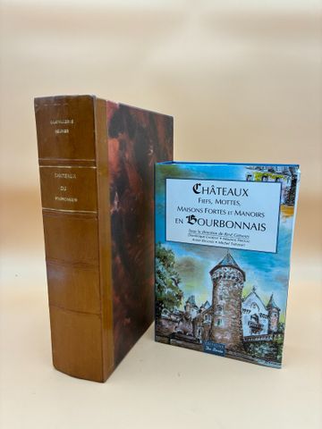 Châteaux et Gentilhommières en Bourbonnais. 7 fascicules contenan...