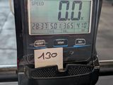 a parking meter with a large display on the front of it
