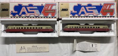 HO – A.S.- lot de 2 autorails en boites avec notices dont XBDP 4986 Au - Photo 1