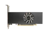 a close up of a video card on a white background