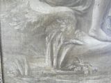 a picture of a painting on the wall of a building
