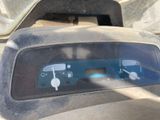 a close up of a dashboard of a vehicle