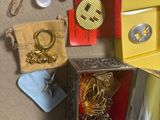 a lot of items that are sitting on the floor
