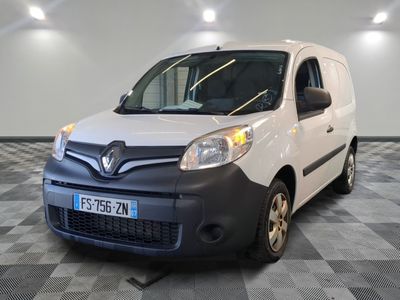 a picture of a white van parked in a room