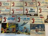 beaucoup de livres pour enfants sur la table