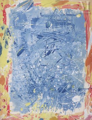 Rudolf BAERWIND (1910-1982) Sans titre, 1972