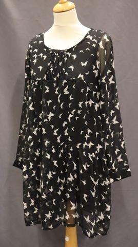 HOLLY BRACKEN – Robe doublée en coton et polyester, taille 38 à v...
