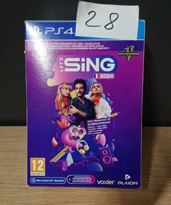 Jeu pour PS4: Let's Sing 2024 - 2 Micros - PEGI/12+ - genre …