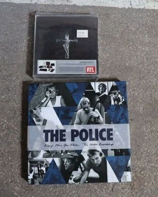une photo d'un DVD sur lequel figure une image de la police