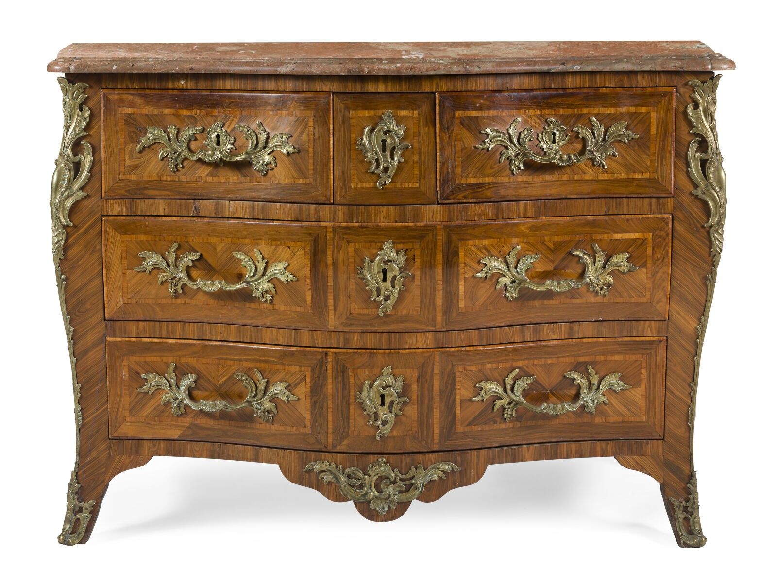 COMMODE EN BOIS DE VIOLETTE