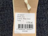 the label on a sweater is attached to a hanger on a hanger