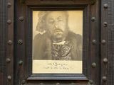 a picture of a man with a beard in a picture frame