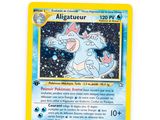 a pokemon card with an image of a blue - eyed pokemon