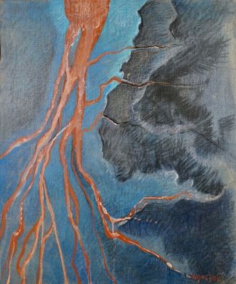 Jacques JOOS (1945-2021), "Lumière d'Espace n°14", 2002, tec…