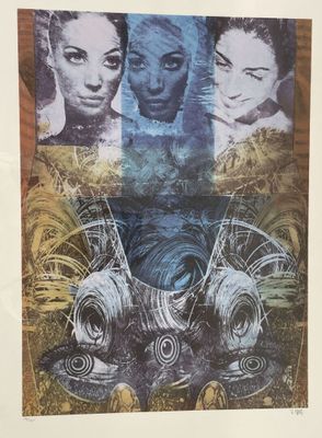 MARA. Pol MARA (1920-1998) Femme aux 3 visages