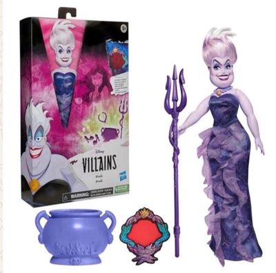 Lot de 4 poupées vilains Ursula et ses accessoires neuf dans…