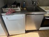 an image of a kitchen with a sink and dishwasher