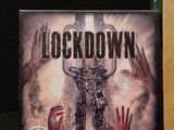 lockdown board game with box and instructions on a black background