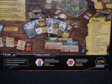 a box with a card game on it on a table