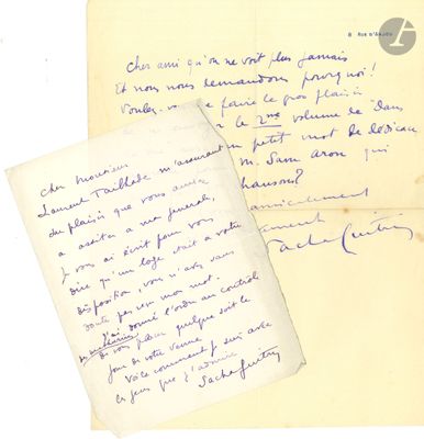 an old handwritten letter from a man who is holding a piece of paper with writing on it