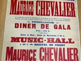 affiche annonçant un concert dans le cadre du Festival de cinéma de Palm Beach - Cannes, en France