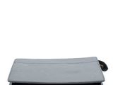 a close up of a wallet on a white background