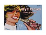 Enseigne « Royal Crown », une boisson au cola de qualité