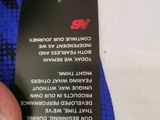 someone is holding a tie that has a label on it