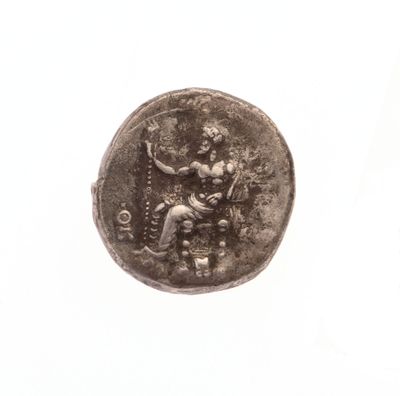 une image représentant une pièce d'argent sur laquelle figure un homme