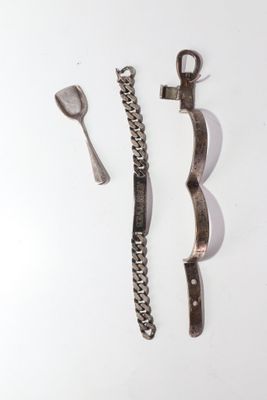 ENSEMBLE EN ARGENT 925°° comprenant: